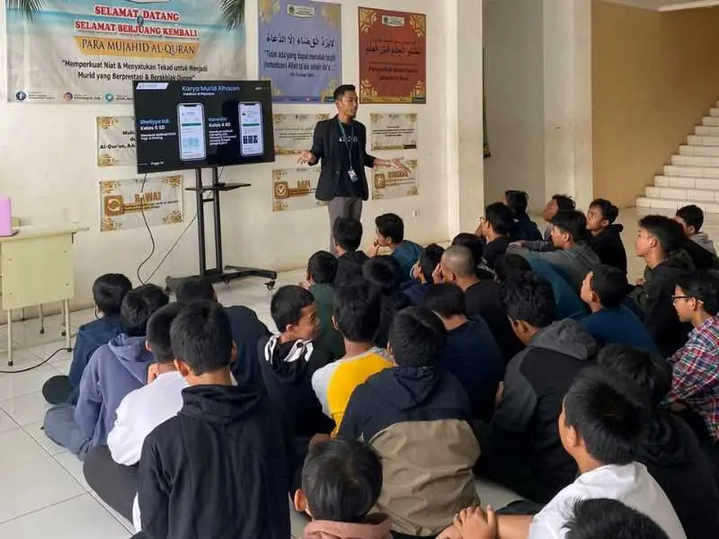 Foto kegiatan Alhazen goes to school